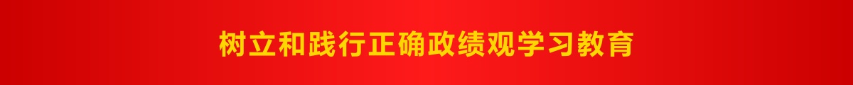 树立和践行正确政绩观学习教育